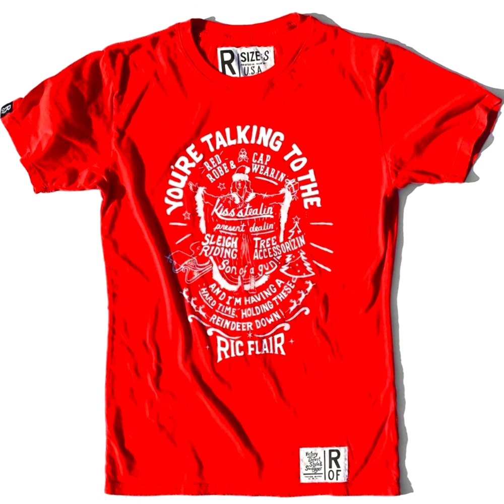 Roots of Fight Ric Flair Christmas T-shirt